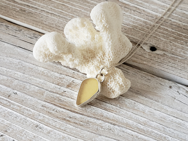yellow sea glass