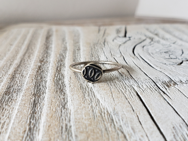 ORGANIC STERLING SILVER RING