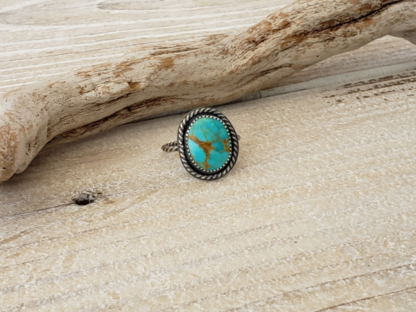 kingman turquoise ring