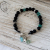 onyx and turquoise bracelet