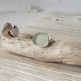 seaglass ring