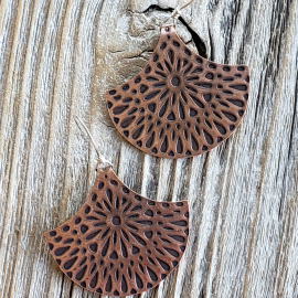 mandala earrings