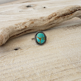 kingman turquoise ring