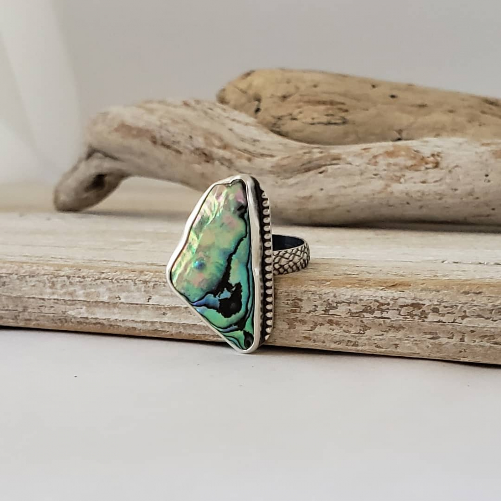 Abalone ring sales