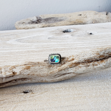 Paua Shell Ring